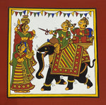 Buy The Royal Procession: A Phad Painting by Kalyan Joshi