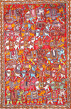 Buy The Royal Procession: Animals in Karuppur Kalamkari  by K. Lakshminarayan
