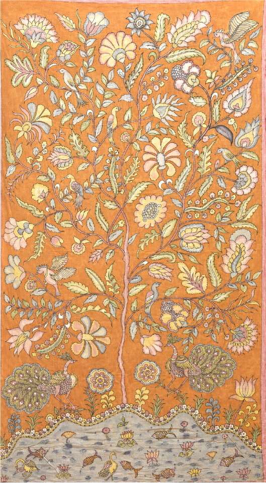 The Sacred Tree of Life in Kalamkari by Ghanshyam Sarode Thumbnail