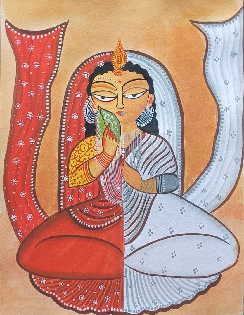 Buy The Two Facets in Kalighat by Sonali Chitrakar