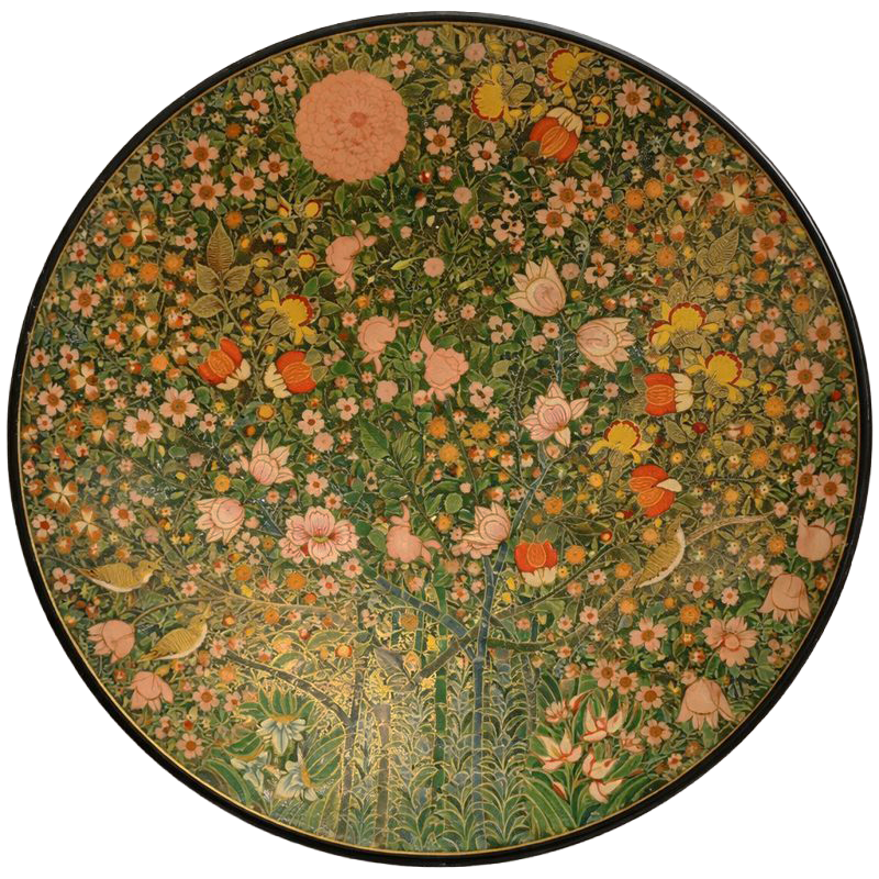 The Valley: Flowers in Kashmiri Paper Mache by Riyaz Khan Thumbnail