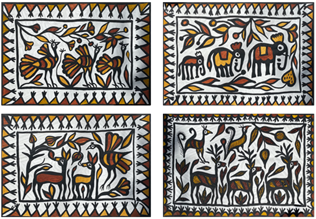 The World of Sohrai by Manikchand Mahto: Gallery Wall Art Thumbnail