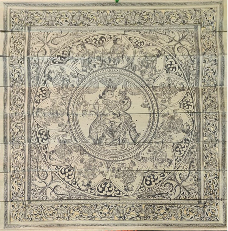 The life of Ganesha in Pattachitra by Apindra Swain Thumbnail