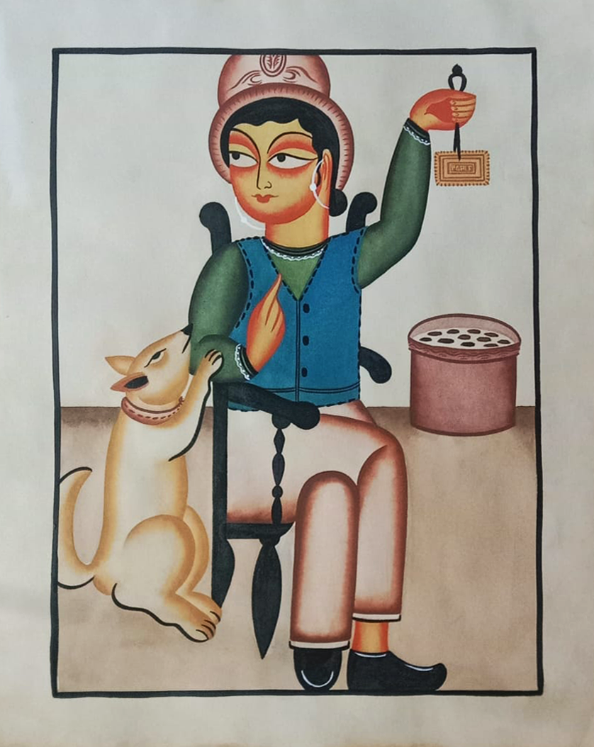 buy Treats of Trust: Kalighat Art by Bapi Chitrakar