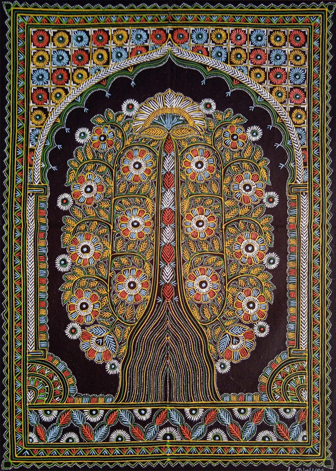 Tree of Life Rogan Art by Rizwan Khatri Thumbnail