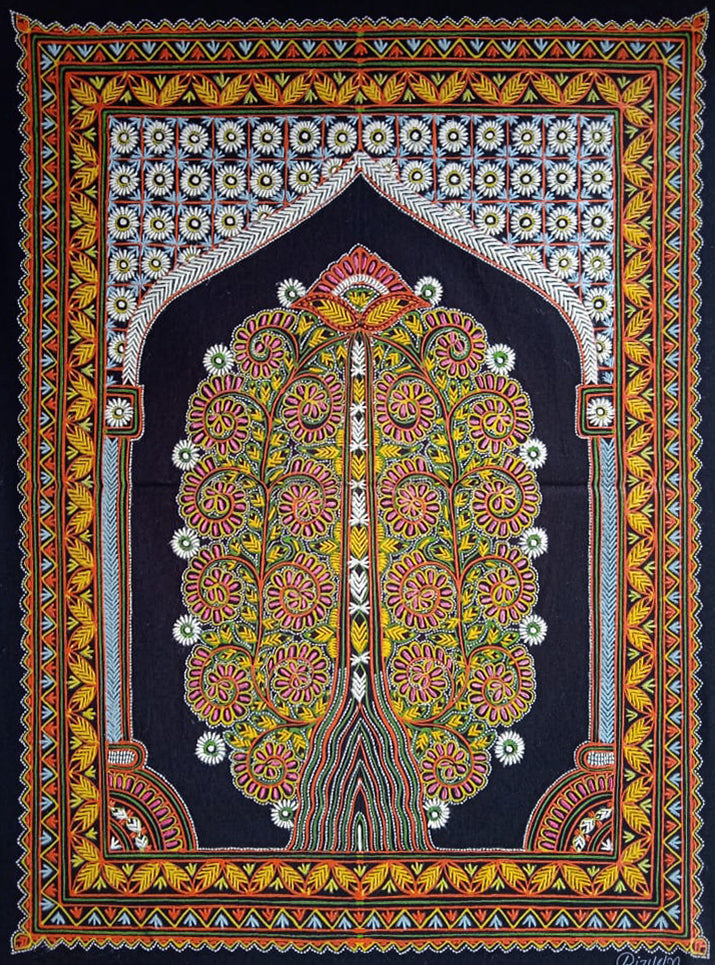 Buy Tree  Rogan Art by Rizwan Khatri