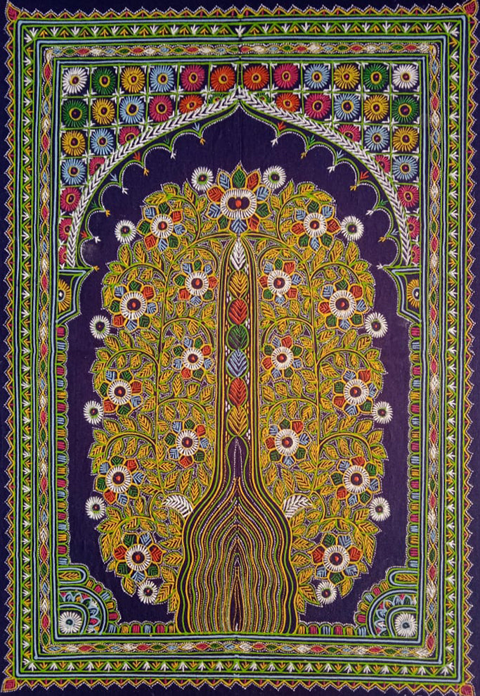 Tree of Life Rogan Art by Rizwan Khatri Thumbnail
