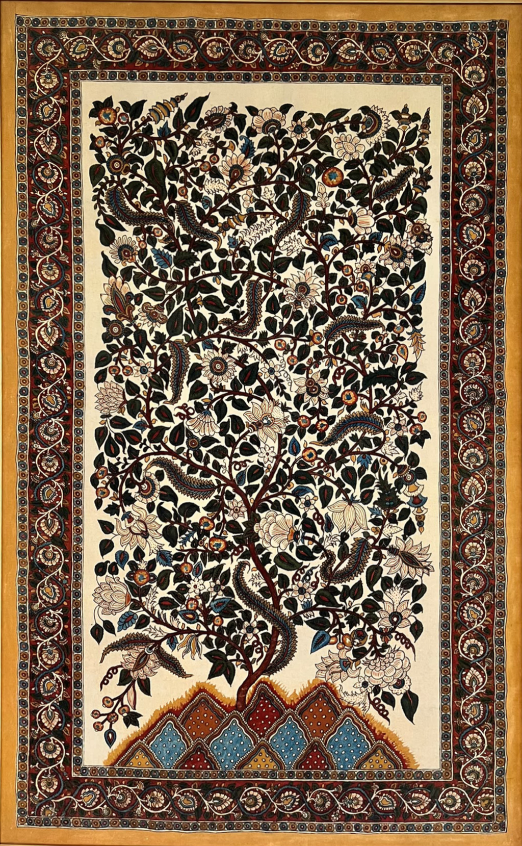 Tree of Life Kalamkari Painting by Siva Reddy Thumbnail