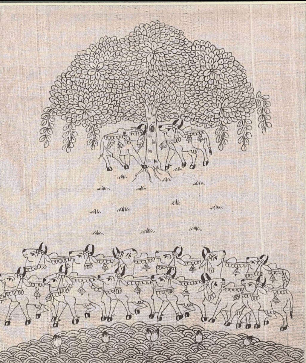 Tree of Life: Phad Painting by Kritika Joshi Thumbnail