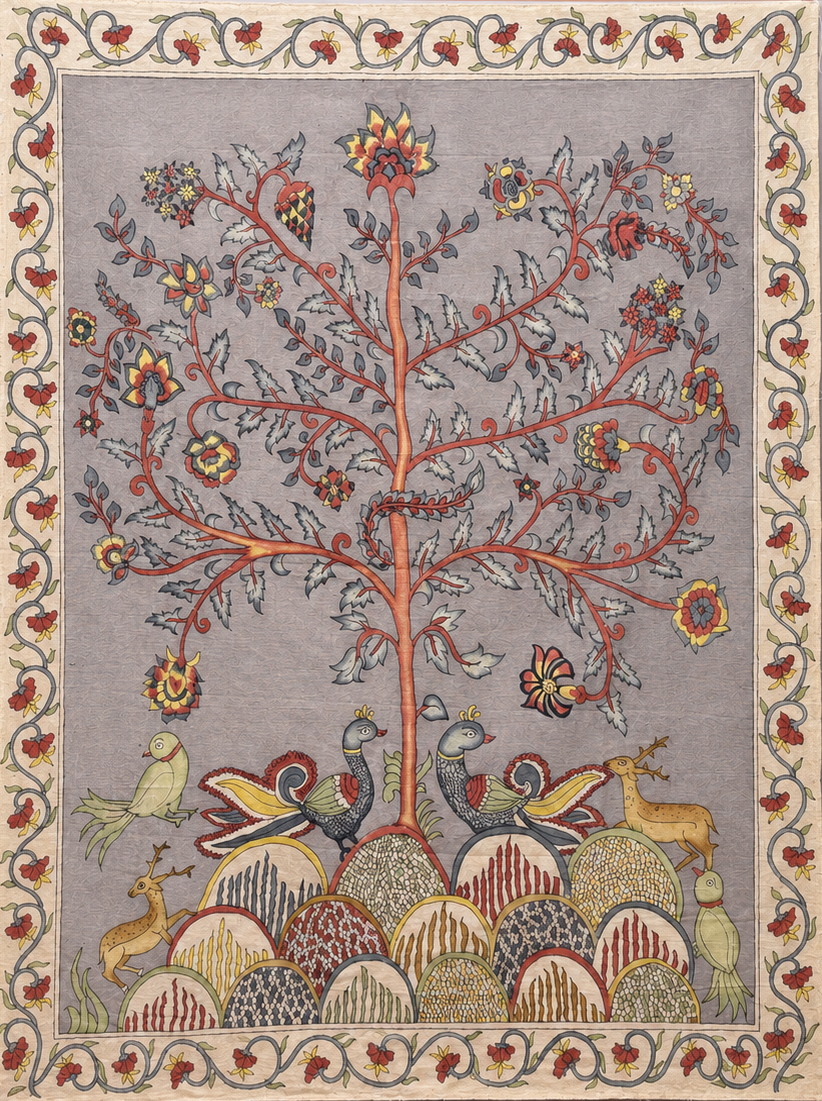 Tree of Life in Kalamkari by Ghanshyam Sarode Thumbnail