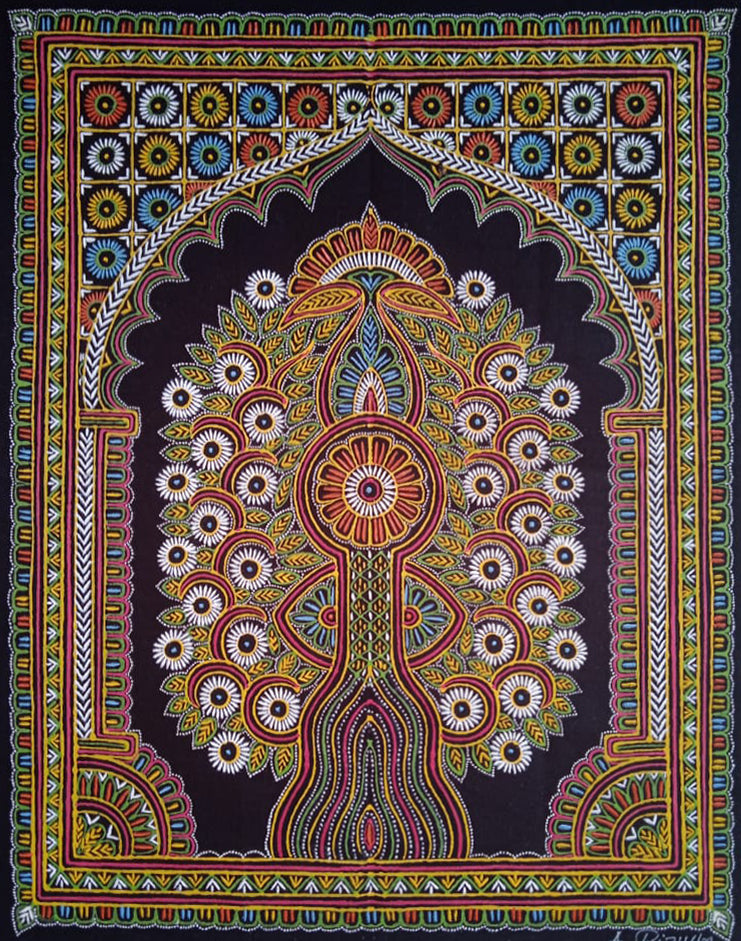Artist Hanis Rogan Traditional Rogan Art- Online For Sale