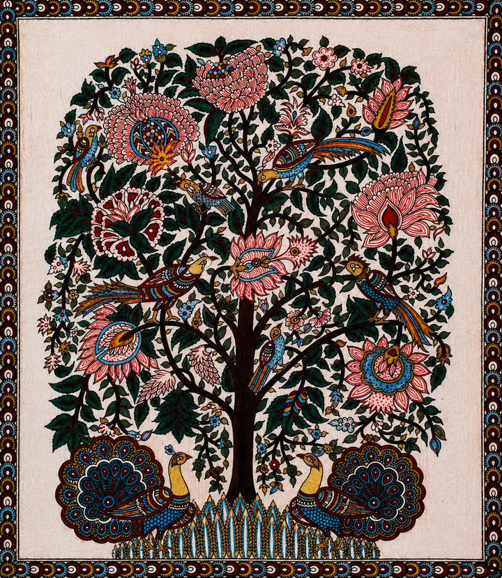 Tree of Life Kalamkari Painting by Siva Reddy Thumbnail