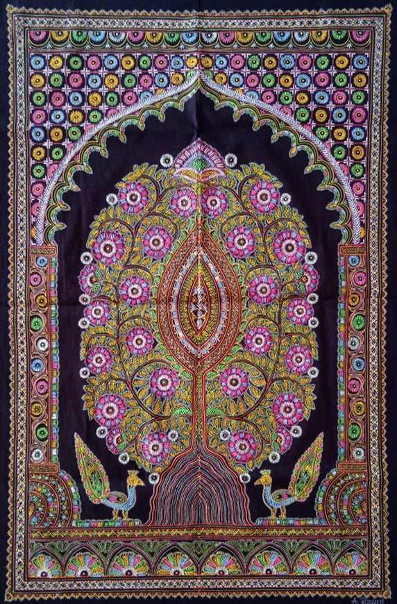 Tree of Life Rogan Art by Rizwan Khatri Thumbnail