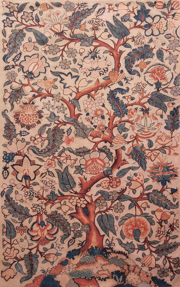 Tree of Life in Kalamkari by Sridevi Ponnambalam Thumbnail
