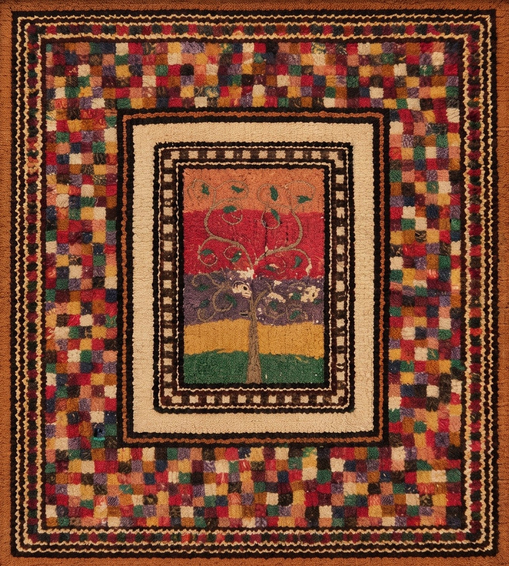 Tree of Life in Namada Art by Mansuri Karim Thumbnail