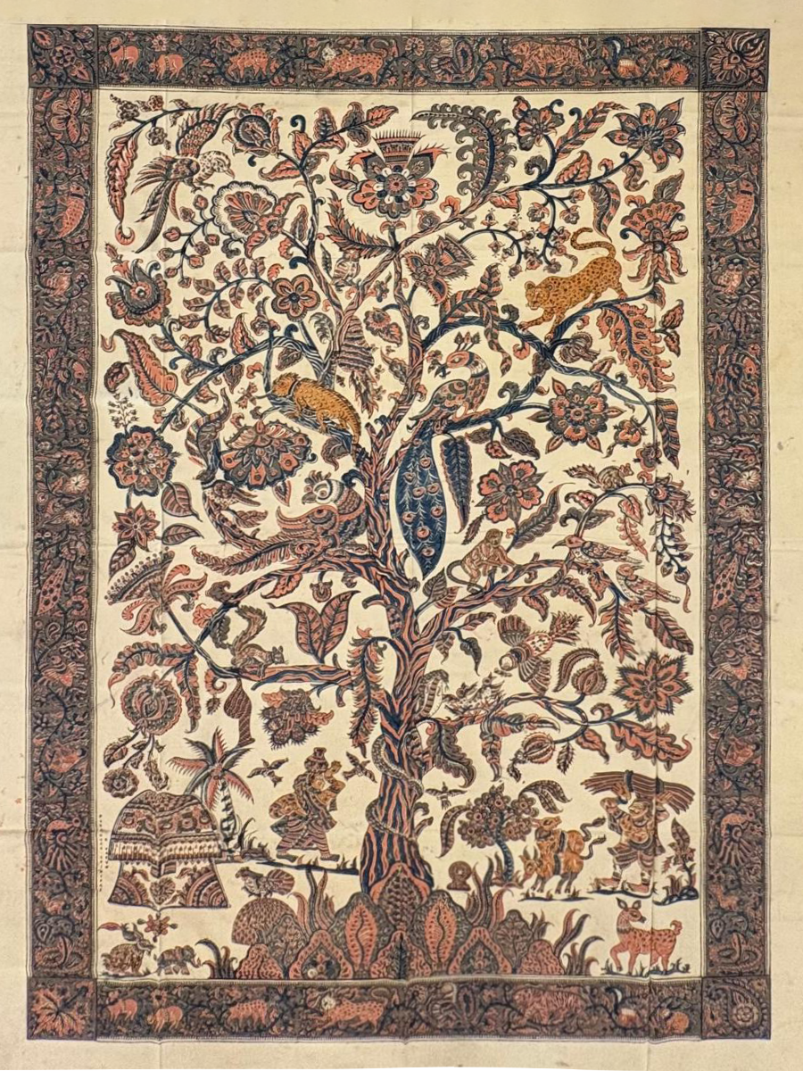 Tree of life in Machlipatnam Kalamkari by Varun Kumar Pitchuka Thumbnail