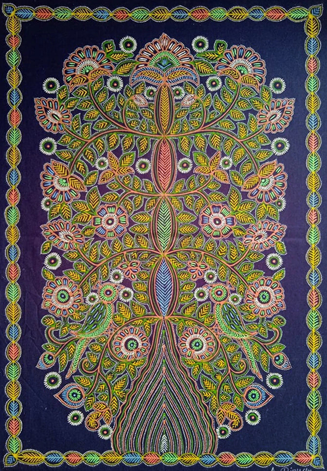 Buy  Tree of life in Rogan Art By Rizwan