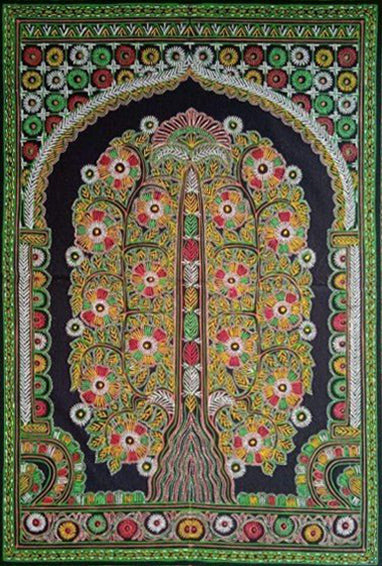 Buy  Tree of life in Rogan Artwork By Rizwan Khatri