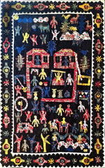 Buy Tribal life in Kutch embroidery by Kala Raksha