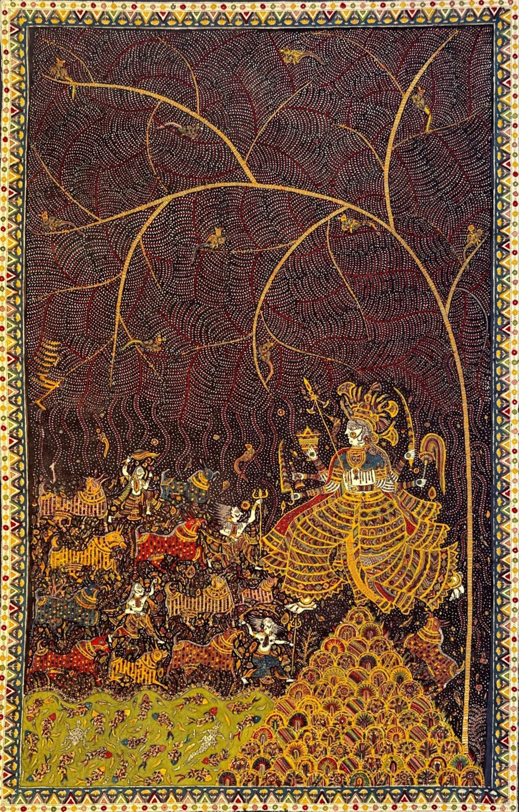 Buy Ugtani Meldi Mata in Mata ni Pachedi by Sanjay Chittara 