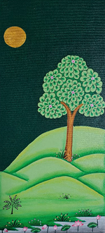 Shop Verdent landscape Contemporary Pichwai by Shehzaad ALi Sherani