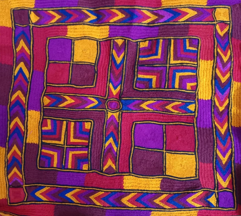 Buy Vibrant Weaves in Banjara Embroidery by Sapavat Siddu