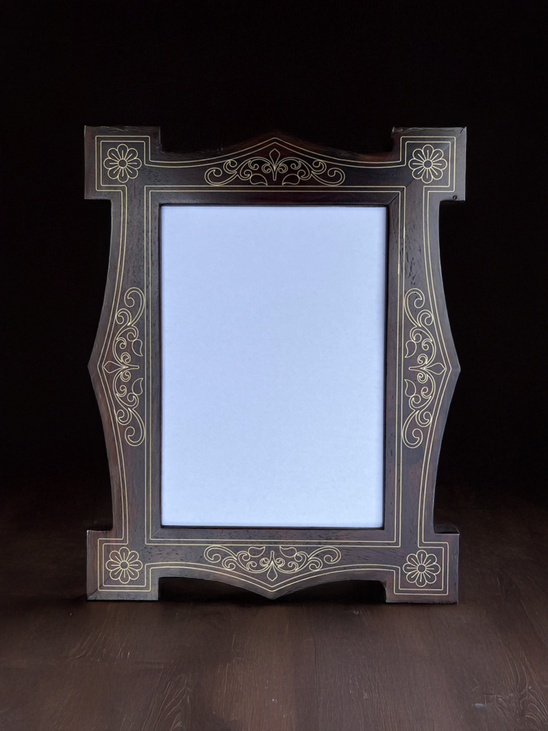 uy Wall Photo Frame in Tarkashi by Mohan Lal Sharma
