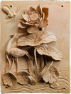 Buy Waterside Harmony in Terracotta by Dolon Kundu