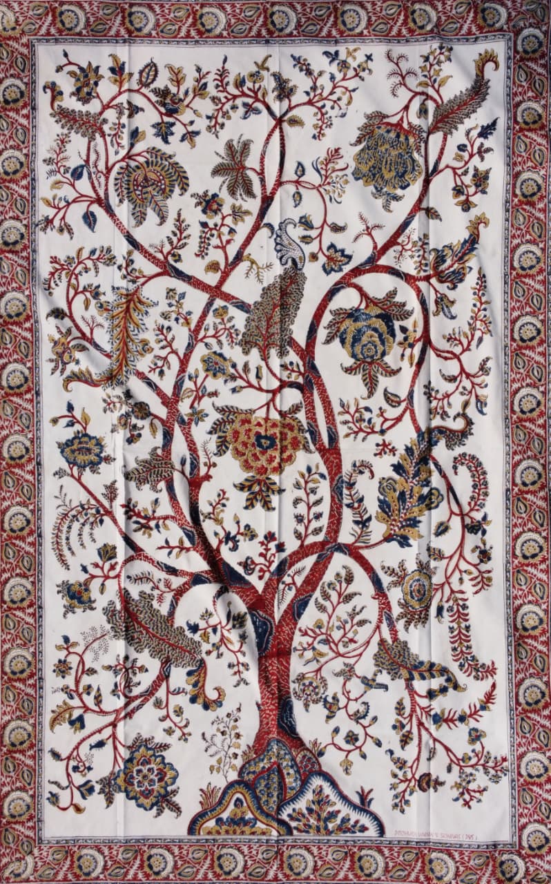 Buy Wonders of Nature: Tree of Life in Machlipatnam Kalamkari by Varun Kumar Pitchuka