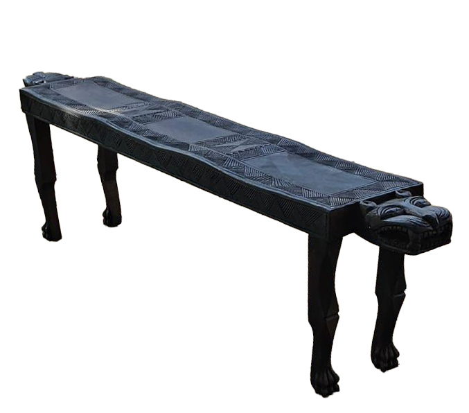 Wooden three-seater Bench Thumbnail