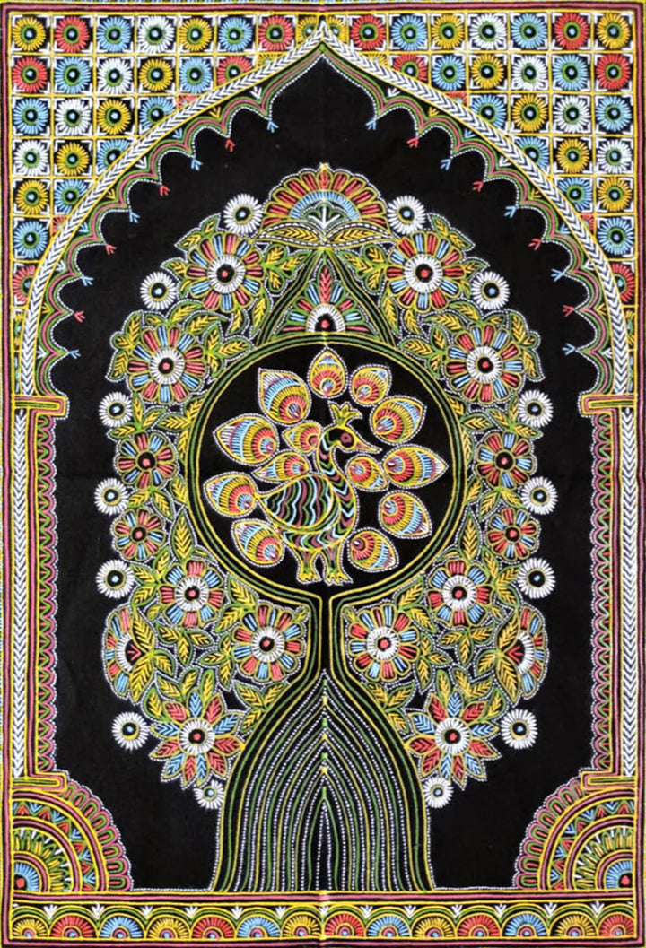 Tree of Life Rogan Art by Rizwan Khatri Thumbnail