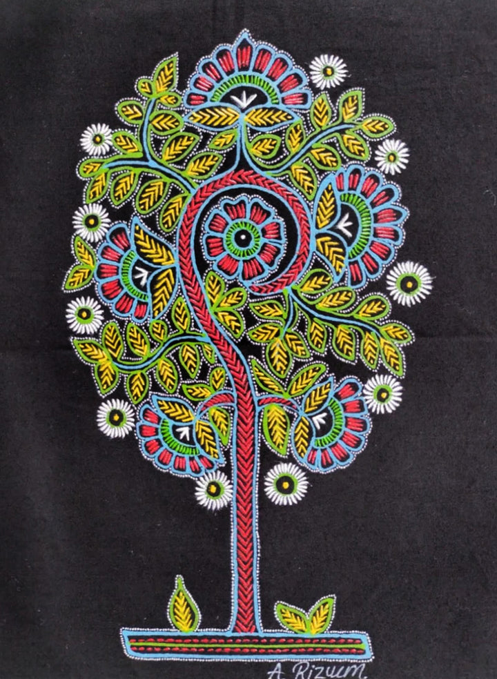 Tree of Life Rogan Art by Rizwan Khatri Thumbnail