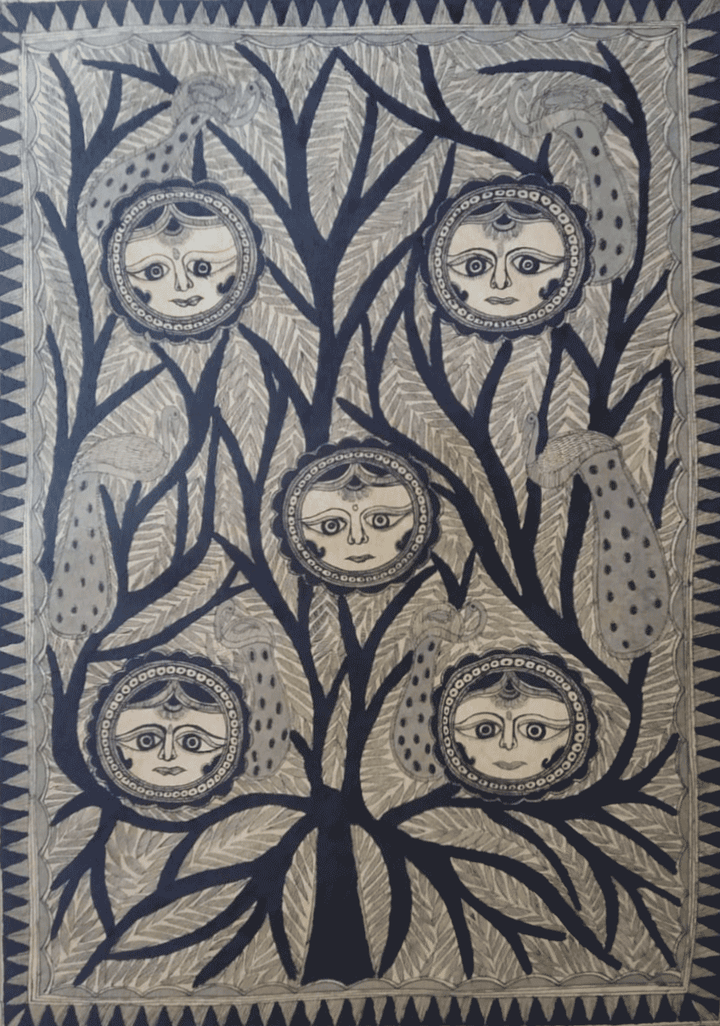 Bandevi in Madhubani by Naina Creation Thumbnail