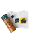 POTLI DIY Craft Kit - Block Print Your own T-Shirt (Fish) Age 4-12 years