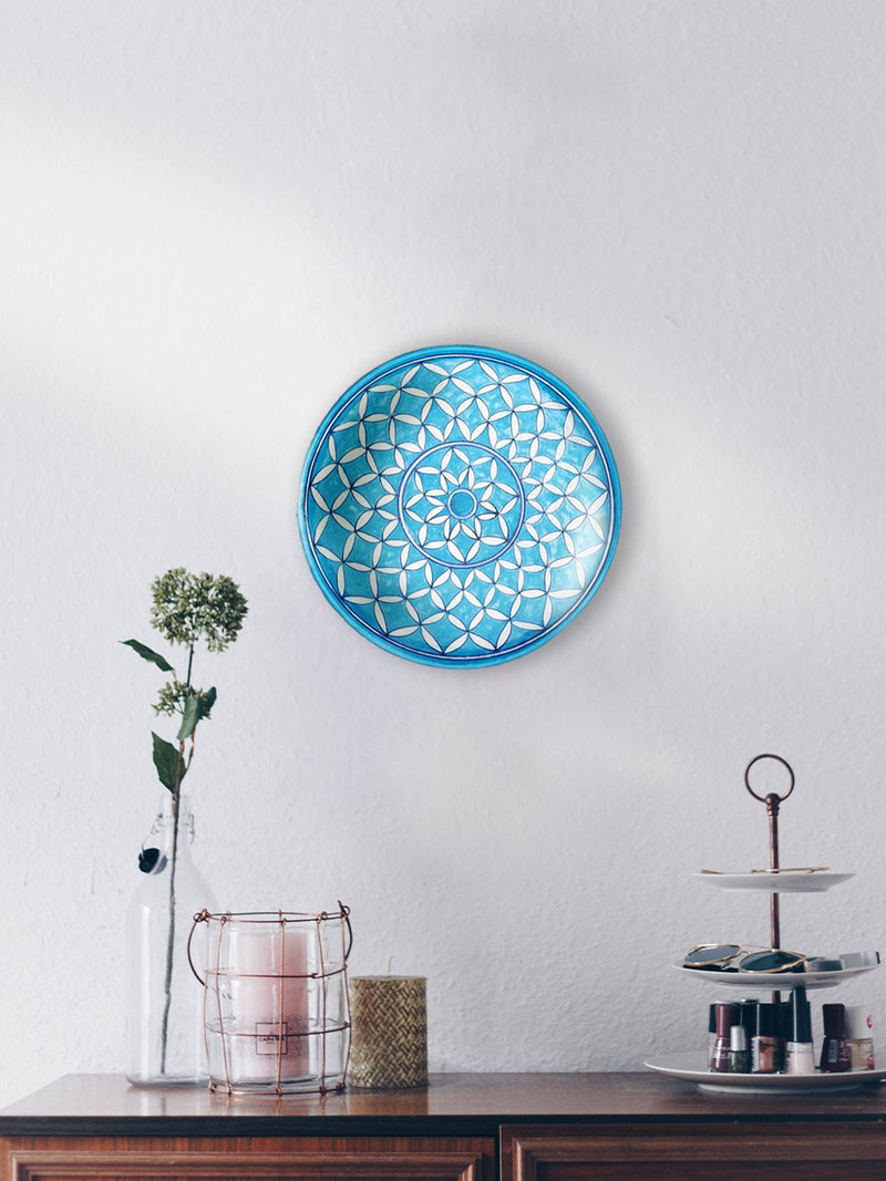  Blue Pottery Plates Jaipur Art for Sale