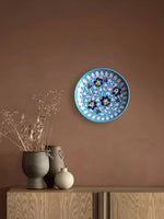 Order Online Blue and Yellow Florals in Blue Pottery Plates/ Rajasthani artl