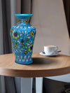 The Artistic Realm: A Poetic Connection to Nature and Spirituality Blue Pottery By Gopal Saini for sale