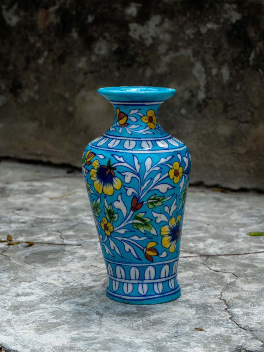 Shop The Artistic Realm Blue Pottery By Gopal Saini