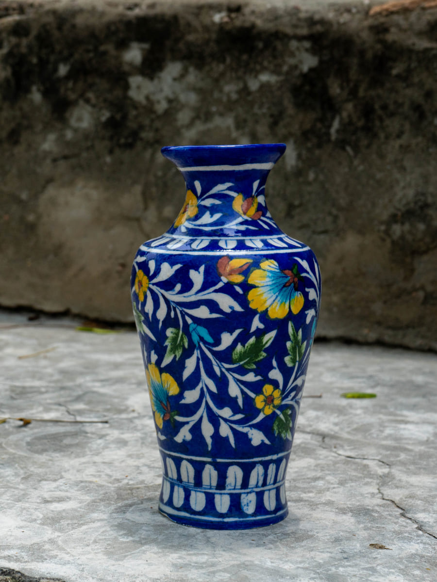 Buy An Indelible Mark: The Mélange of Art and Culture Blue Pottery By Gopal Saini