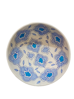 Buy Blue Florals on White: Blue Pottery Plates by Vikram Kharol 