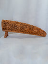 The Hunt Unfolds: A Wooden Hunting Bridge wooden craving by Ajit Kumar for sale