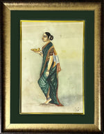 Buy A Women in Mysore painting by Hemalatha B 