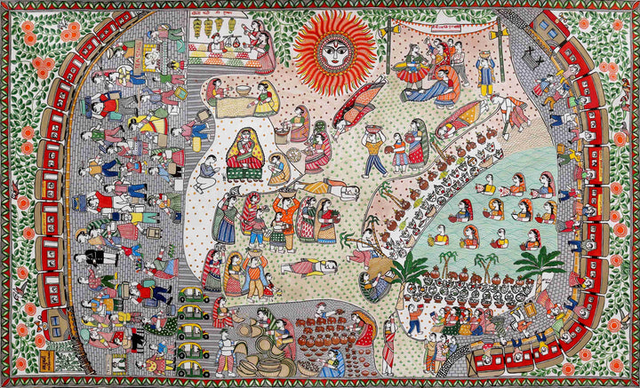 Chhat Pooja in Madhubani by Avinash Karn Thumbnail
