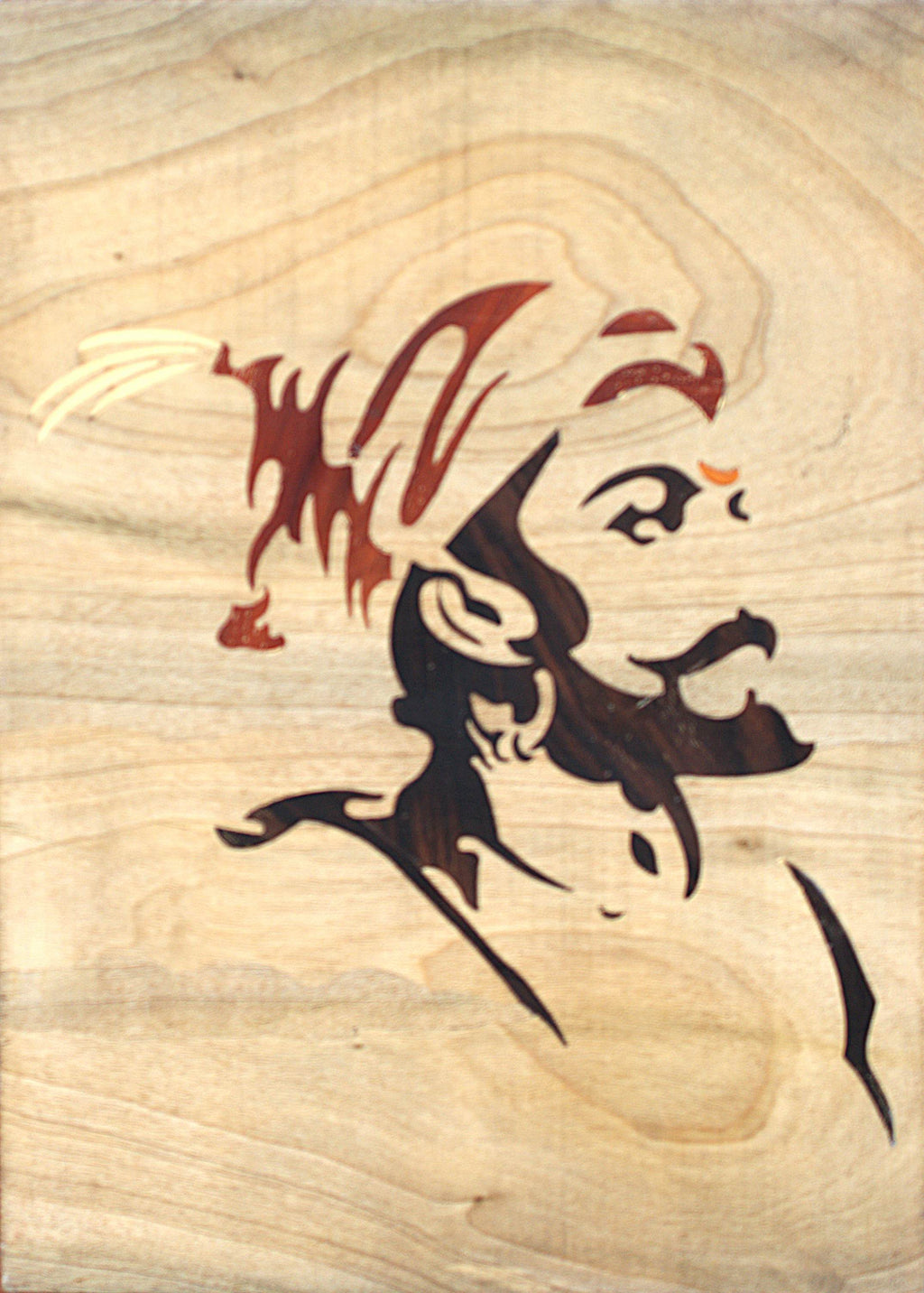 Buy Chhatrapati Shivaji Maharaj in Mysore Wood Inlay by Mohan Kumar