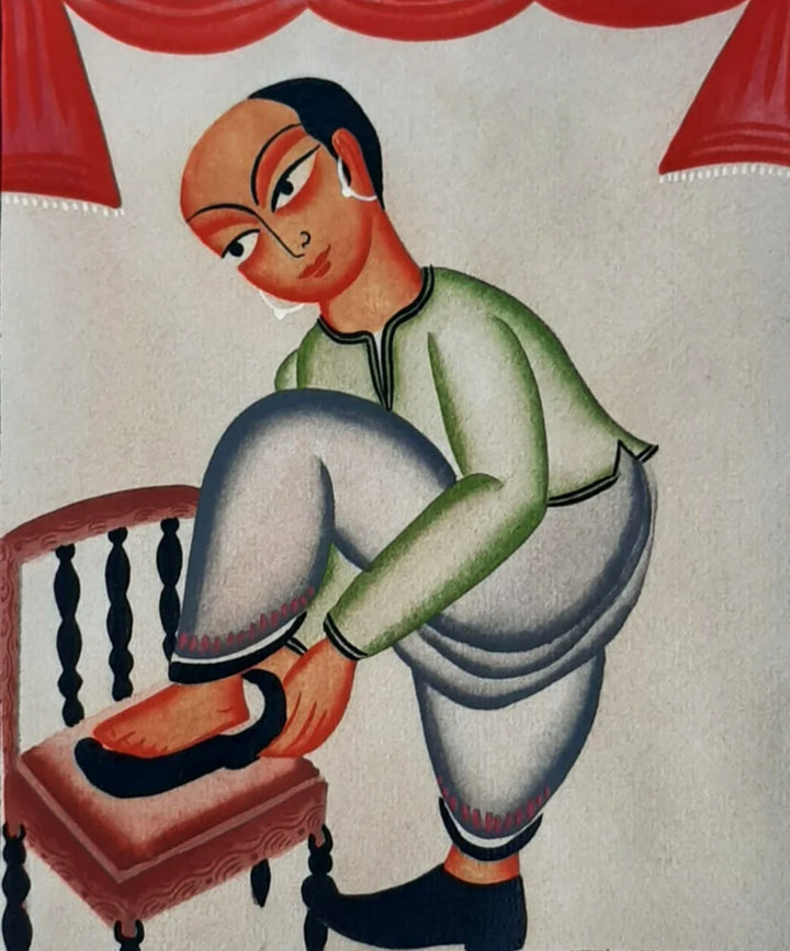 Cultural Intricacies: Kalighat Art by Bapi Chitrakar Thumbnail