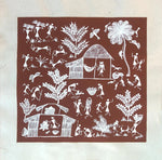 Buy Cultural Life of Warli Tribe, Warli Art by Dilip Bahotha
