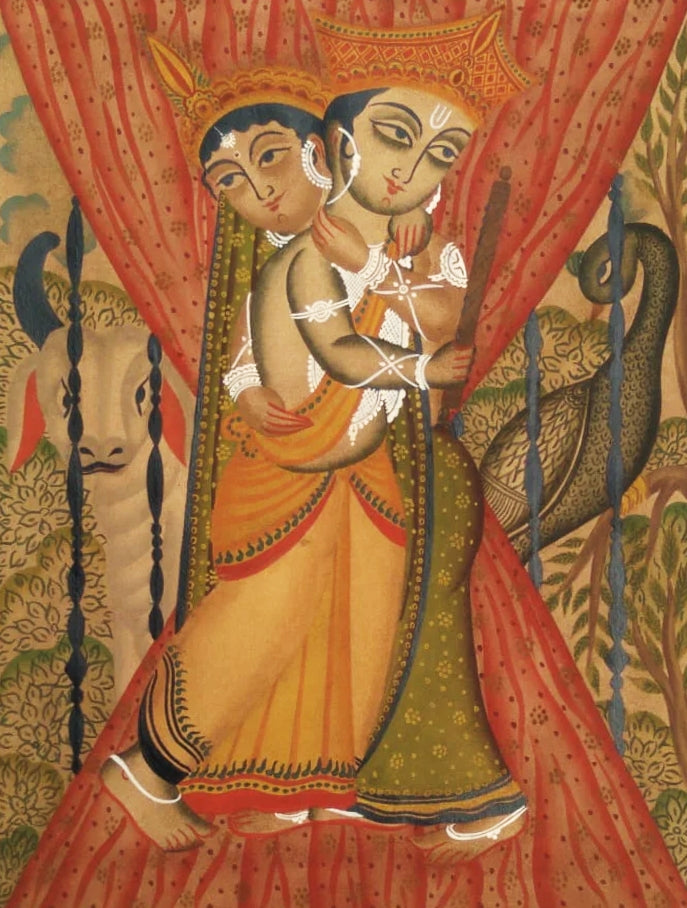 Divine Connection: Kalighat Art by Bapi Chitrakar Thumbnail