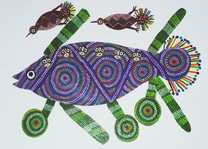 Fish In Bhil by Shersingh Bhabor Thumbnail