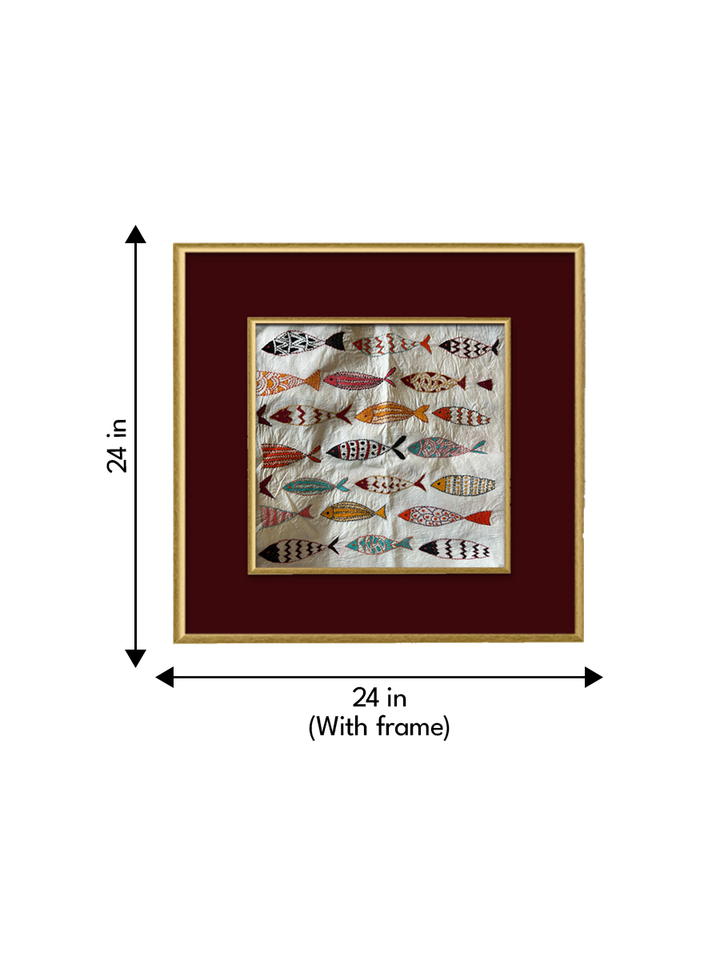 Fish in Kantha by Najma Sultana Thumbnail