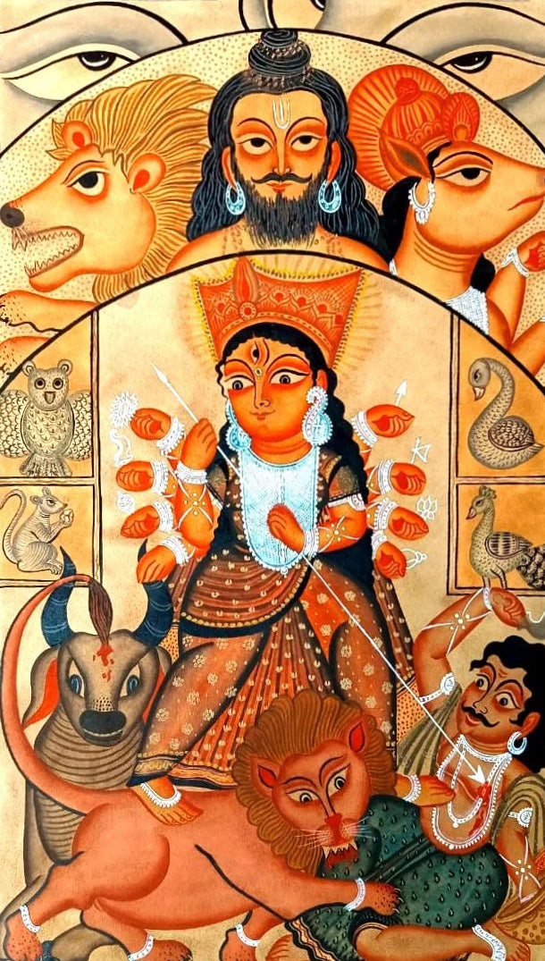 Buy Goddess of Valor:Kalighat Art by Bapi Chitrakar